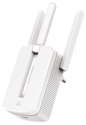 Mercusys MW300RE - Bezdrôtový extender Wi-Fi dosahu s rýchlosťou prenosu dát až 300 Mb / s