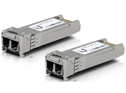 UBNT Multi-Mode optický modul SFP +, 10Gbit, sada 2 kusov