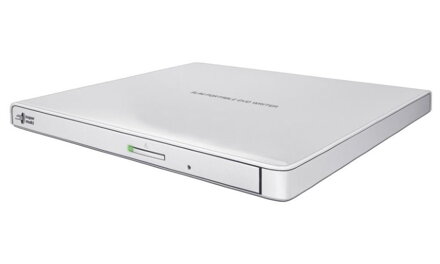 Hitachi-LG GP57EW40 / DVD-RW / externí / M-Disc / USB / bílá