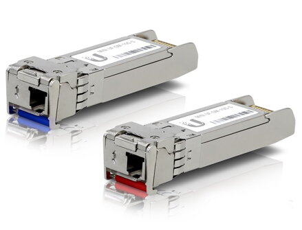 UBNT Single-Mode optický modul SFP +, 10Gbit, BiDi - sada 2 kusov