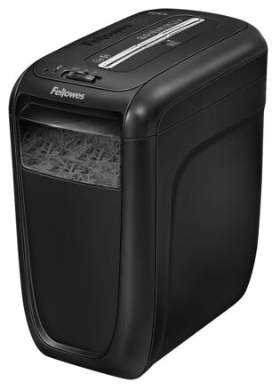 POŠKOZENÝ OBAL - FELLOWES skartovač 60 Cs/ křížový řez 4x40 mm/ objem koše 22 l/ stupeň utajení typ 2 - důvěrné/ černý