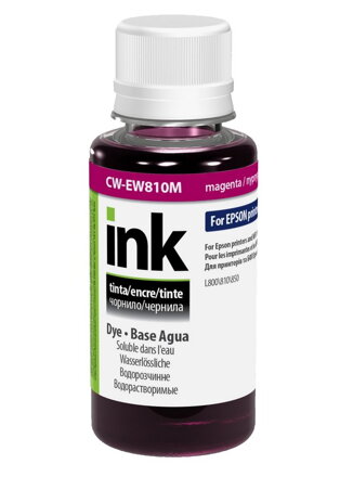 COLORWAY alternativní inkoustová náplň pro EPSON / C13T67334A10/ L800/ L805/ L810/ L850/ L1800/ 100ml/ Magenta