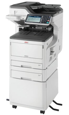 OKI MC853dnct/ A3/ print+scan+copy+fax/ 23ppm/ 1200x600 dpi / PCL6/ PS3/ USB/ LAN/ Bílá