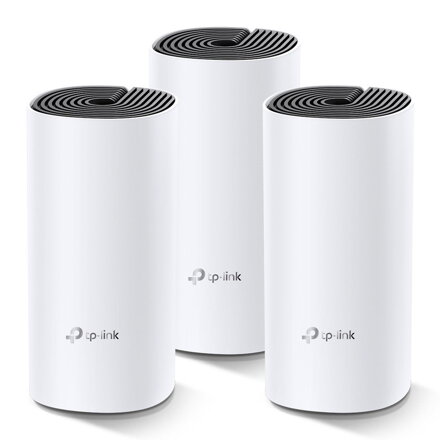 TP-Link Deco M4 - AC1200 Whole Home Mesh Wi-Fi System (3-Pack)