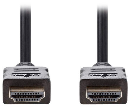 NEDIS High Speed HDMI kabel s ethernetem/ 4K/ zlacené konektory HDMI-HDMI/ černý/ 5m