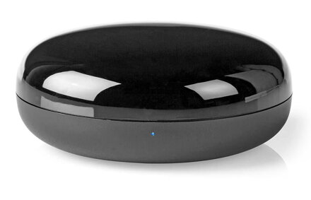 NEDIS Wi-Fi Smart univerzálny diaľkový ovládač / infračervený / USB / Google Home / Alexa / čierny