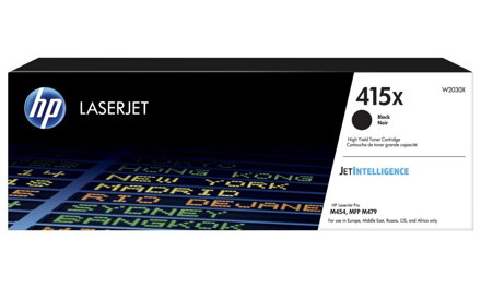 HP toner W2030X (černý, 7500str.) pro Color LaserJet Pro M454dn,M454dw,MFP M479fdn,MFP M479fdw