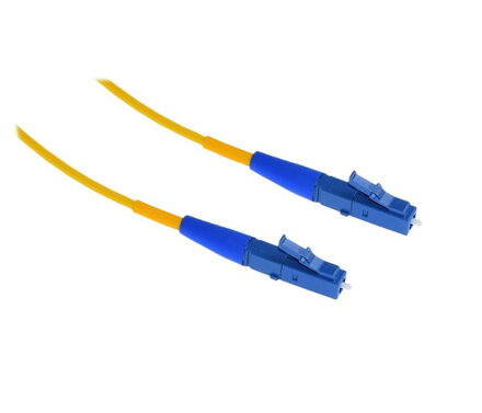 XtendLan FO patch LC-LC 0.5m 9/125, simplex,LS0H, ultraflexibilní G.657.A1, průměr 2mm, krátký vývod