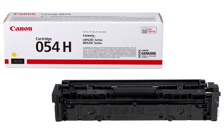Canon originálny toner 054HY, žltý, 2300str., 3025C002, high capacity