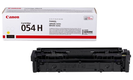 Canon originálny toner 054HY, žltý, 2300str., 3025C002, high capacity