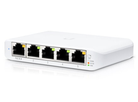 UBNT UNIFEM Switch usw Flex Mini - 5x Gbit RJ45, 1x PoE IN