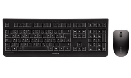 CHERRY set klávesnice + myš DW 3000/ bezdrátový/ USB/ černý/ CZ+SK layout