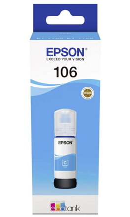 Epson inkoustová náplň/ C13T00R240/ 106 EcoTank/ L7160/ L7180/ Modrá