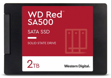 WD RED SSD SA500 2TB / Interní / 2,5" / SATAIII / 3D NAND