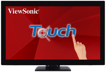 ViewSonic TD2760/ 27"/ Touch/ VA/ 16:9/ 1920x1080/ 6ms/ 230cd/m2/ 1x DP/ 1x VGA/ 1x HDMI/ 3x USB/ 1x RS232/ Repro