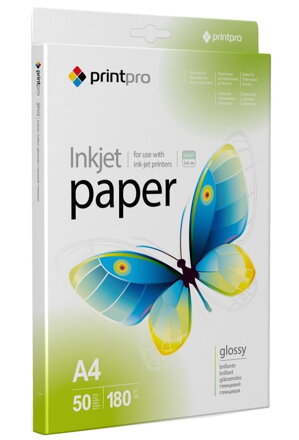 Colorway fotopapír Print Pro lesklý 180g/m2/ A4/ 50 listů