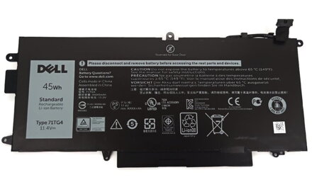 DELL batéria 3-článková 45Wh LI-Ion pre Latitude 7280/7389/7390 2v1/5289