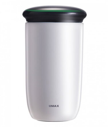 UMAX Smart fľaša Cooling Cup C2 White/ upozornenie na pitný režim/ objem 220ml/ prevádzka 30 dní/ USB/ oceľ
