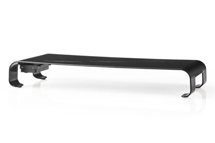 NEDIS ergonomický multifunkční stojan/ na monitor/ rozbočovač USB 3.0/ 4portový/ černý