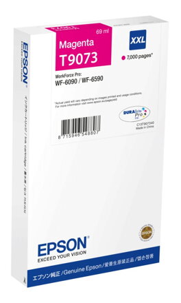 Epson inkoustová náplň/ C13T907340/  WF-6xxx/ XXL Magenta
