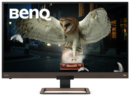 BENQ 32" LED EW3280U/ IPS panel/ 3840x2160/ 1000:1/ 5ms/ 2x HDMI/ DP/ USB-C/ repro/ HDR/ hnedy - čierny
