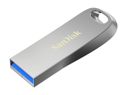 SanDisk Ultra Luxe 64GB / USB 3.1 / celokovový design / stříbrná