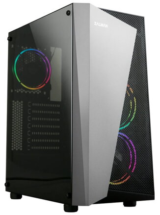 Zalman skříň S4 Plus / Middle tower / ATX / USB 3.0 / USB 2.0 / průhledná bočnice