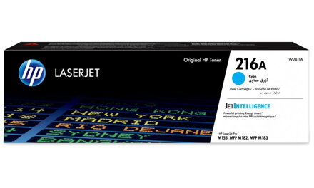 HP toner 216A (azurový, 850str) pro HP Color LaserJet Pro MFP M182/ M183