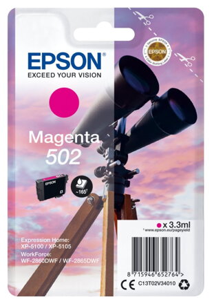 Epson inkoustová náplň/ C13T02V34010/ Magenta