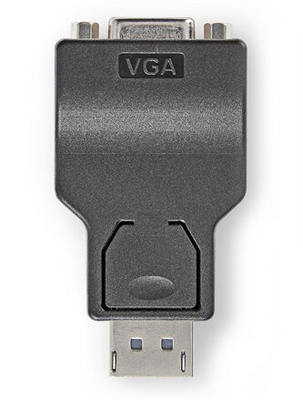 NEDIS adaptér DisplayPort/ zástrčka DisplayPort - zásuvka VGA/ černý