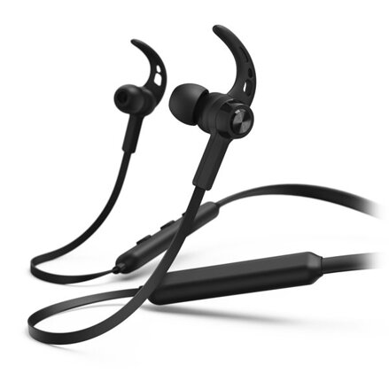 HAMA headset Connect Neck/ bezdrátová sluchátka + mikrofon/ špuntová/ Bluetooth/ citlivost 96 dB/mW/ černá