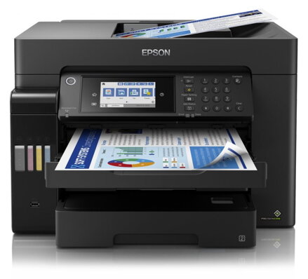 Epson L15150/ A3+/ MFZ/ ITS/ LCD/ 4 barvy/ Duplex/ ADF/ Fax/ Wi-Fi/ USB/ 3 roky záruka po registraci