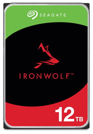 Seagate IronWolf 12TB HDD / ST12000VN0008 / Interní 3,5" / 7200 rpm / SATA 6Gb/s / 256 MB