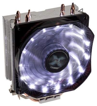 Zalman chladič CPU CNPS9X OPTIMA / 120mm bílý LED ventilátor / heatpipe / PWM / výška 156mm / pro AMD i Intel