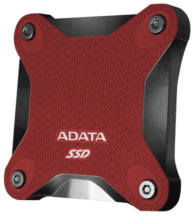 ADATA SD600Q 240GB SSD / Externí / USB 3.1 / červený