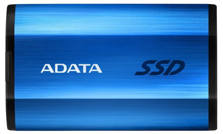 ADATA SE800 512GB SSD / Externí / USB 3.2 Type-C / modrý