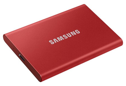 Samsung externí SSD 500GB 2,5" / USB 3.2/ Červený