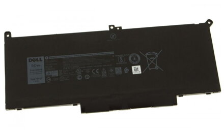 DELL batéria/ 4-článková/ 60 Wh/ pre Latitude 7280/ 7290/ 7380/ 7390/ 7480/ 7490