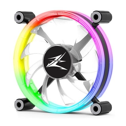 Zalman ventilátor ZM-LF120 / 120mm / ARGB / EBR / 4-pin / "ring" design