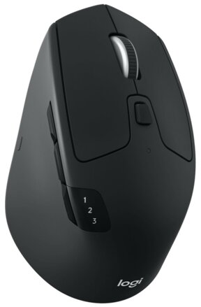 Logitech myš M720 Triathlon/ bezdrôtová/ 8 tlačidiel/ 1000dpi/ Bluetooth/ USB/ čierna