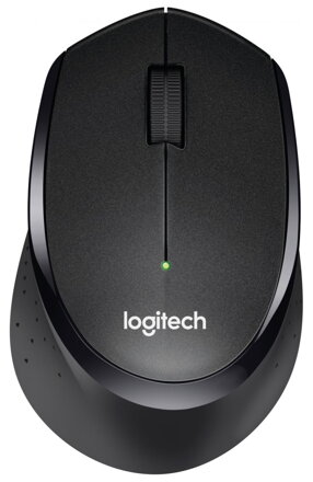Logitech myš B330 Silent Plus/ bezdrôtová/ 3 tlačídka/ 1000dpi/ USB/ čierná