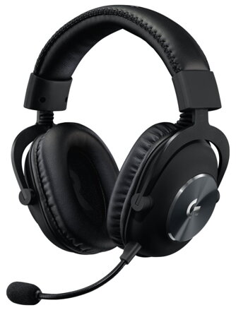 Logitech headset G PRO X Gaming/ sluchátka + mikrofon/ USB DAC převodník/ 3,5mm jack/ černá