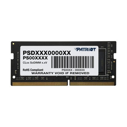 PATRIOT Signature 16GB DDR4 2666MHz / SO-DIMM / CL19 / 1,2V