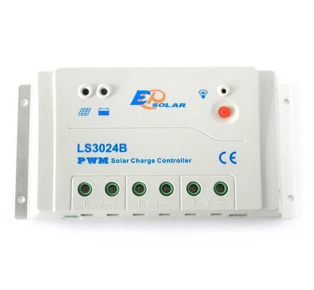 EPEVER LS3024B solárny PWM regulátor 12/24V, EPEVER 30A, vstup 30V/50V