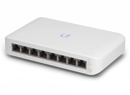 UBNT UNIFEM Switch Lite 8 PoE - 8x Gbit RJ45, 4x PoE 802.3at, 52W