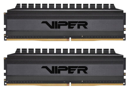 PATRIOT Viper 4 Blackout Series V4B 16GB DDR4 4133MHz / DIMM / CL18 / 1,4V / Heat Shield / KIT 2x 8GB