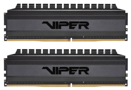 PATRIOT Viper 4 Blackout Series V4B 16GB DDR4 4400MHz / DIMM / CL18 / 1,5V / Heat Shield / KIT 2x 8GB