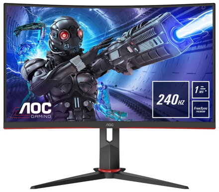 AOC 32" LED C32G2ZE / VA / 1920x1080@240Hz / 16:9 / 1ms / DP / HDMI