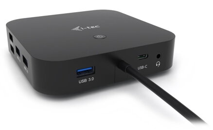 i-tec dokovací stanice USB-C Dual Display/ 2x DP/ 2x USB-C/ 5x USB/ LAN/ Power Delivery 65W + univerzální nabíječka 112W