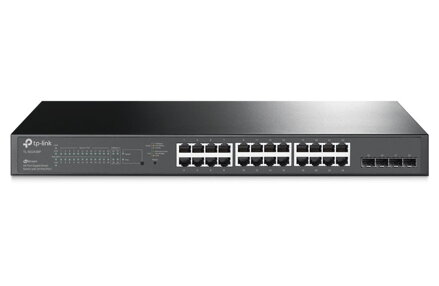 TP-Link TL-SG2428P JetStream ™ 28-Port Gigabit Smart Switch with 24-Port PoE +